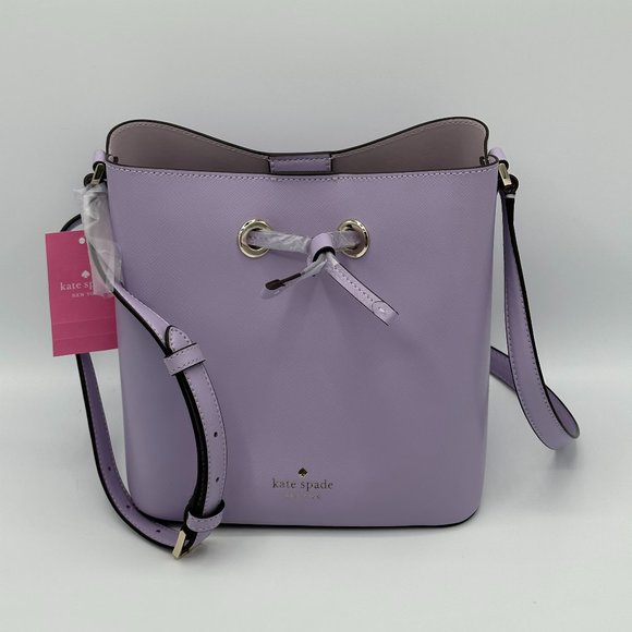 **SOLD** Sadie Bucket Bag - Lavender Frost - Picture 2 of 9